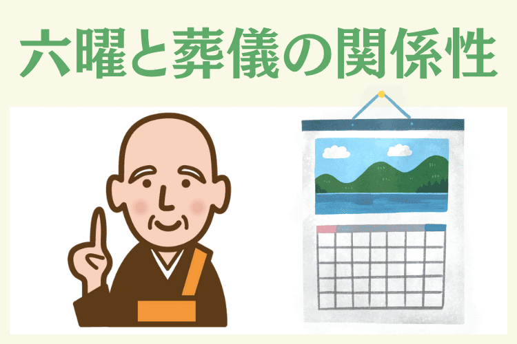 六曜と葬儀の日程の関係性