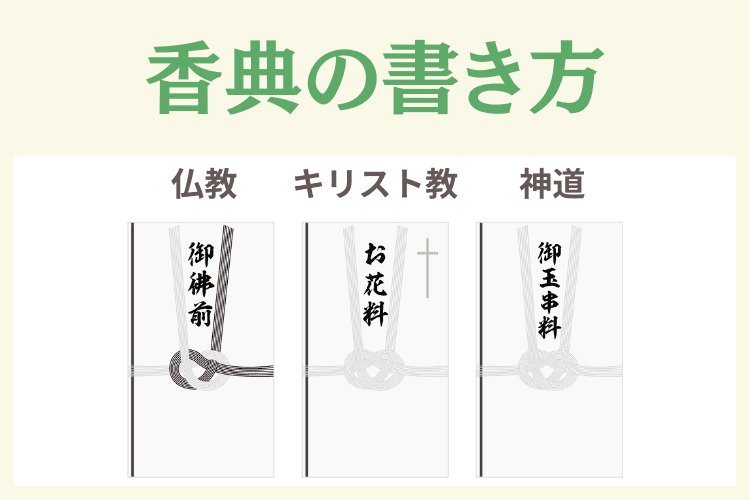 香典の書き方