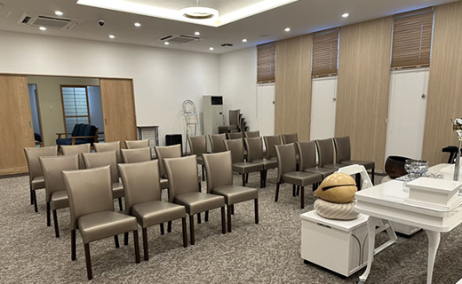 30名まで入れるホール