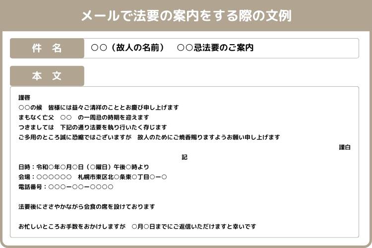 メール