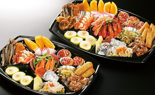 夕食と朝食はバイキングスタイル