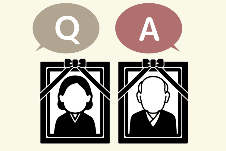 【Q&A】遺影写真に関してよくある質問